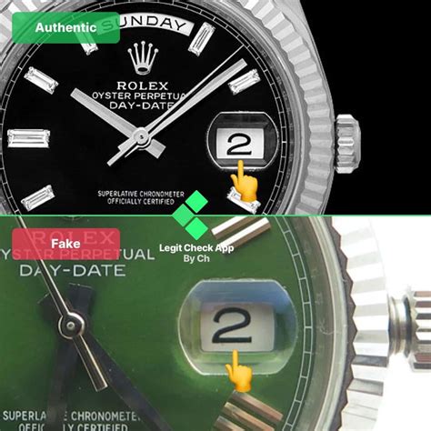 fake rolex with date to the left and smaller font|how to find a rolex date.